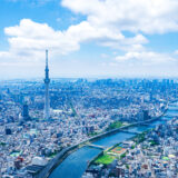 東京スカイツリーのある風景